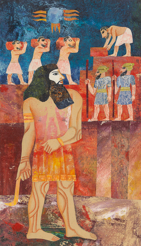 Běla Kolčáková – Stavba uruckej hradby 