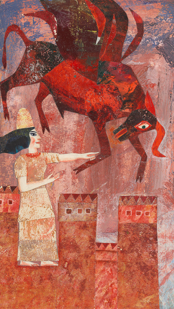 Běla Kolčáková – Ištar s nebeským býkom