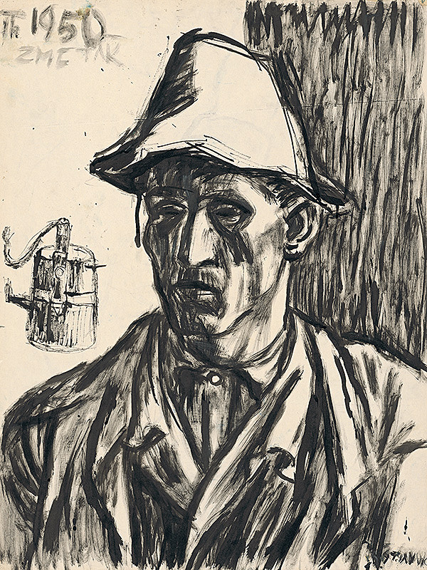 Ernest Zmeták – Hlava baníka 