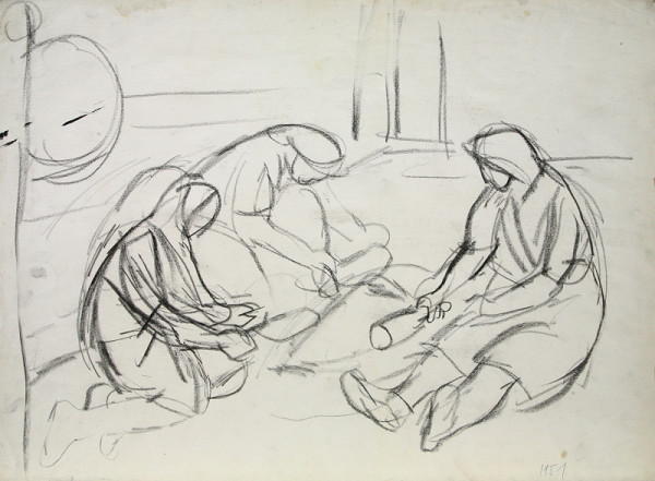 Ernest Zmeták – Drvenie ľanu 