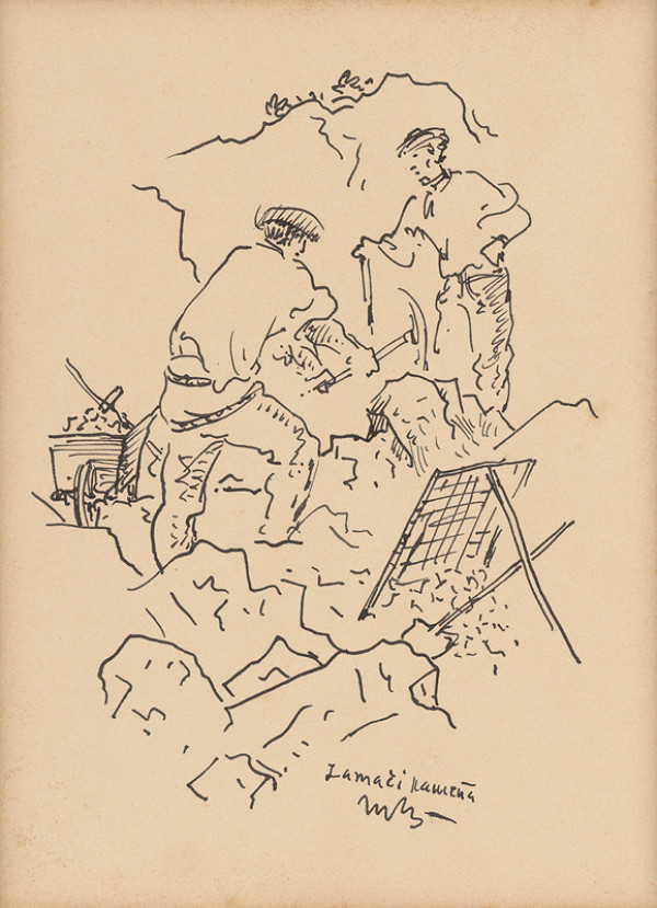 Martin Benka – Lámači kameňa 