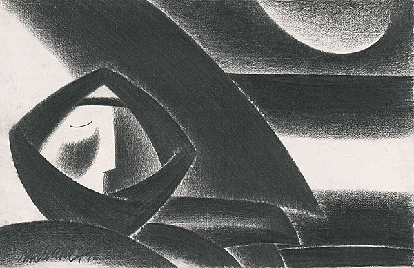 Milan Laluha – Žena v šatke 