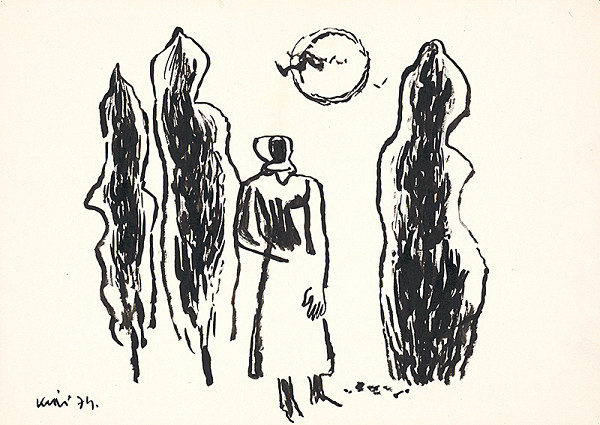 Fero Kráľ – Kresba z Oravy XXV. 