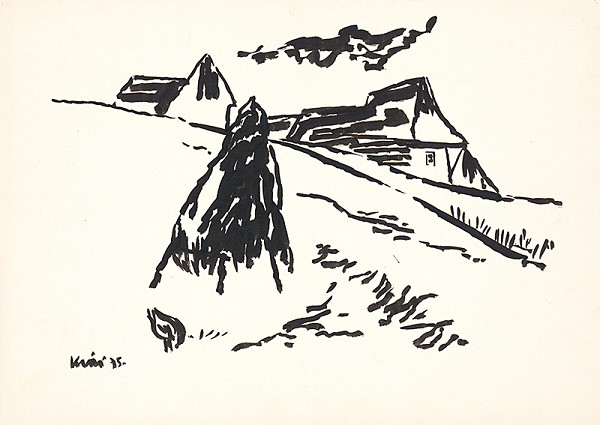 Fero Kráľ – Huty IV. Kresba z Oravy XXXI.