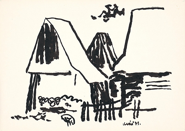 Fero Kráľ – Zuberec I. Kresba z Oravy XXXII. 