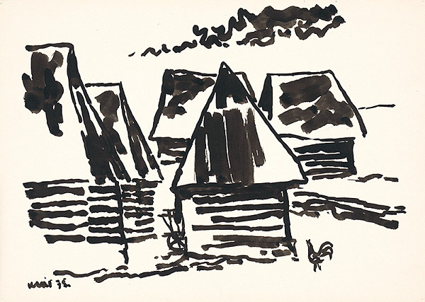 Fero Kráľ – Zuberec II. Kresba z Oravy XXXIII. 