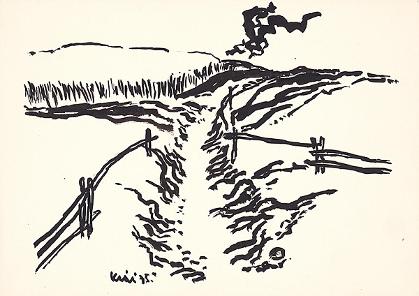 Fero Kráľ – Zuberec IV. Kresba z Oravy XXXV.