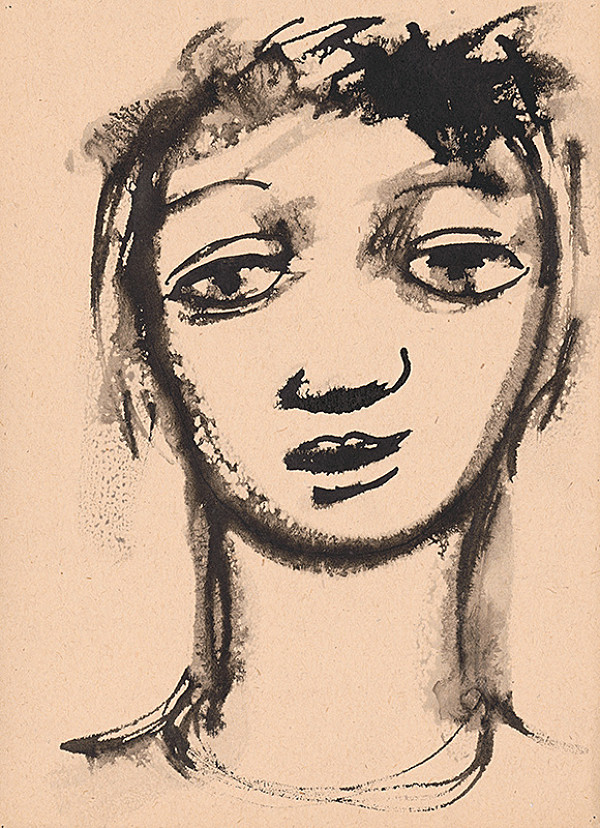 Ernest Špitz – Chlava chlapca 