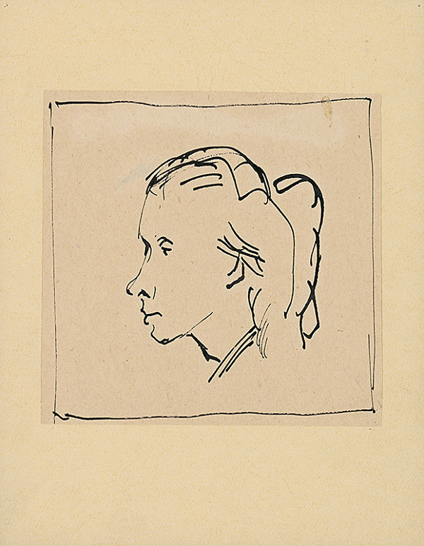 Ernest Špitz – Hlava dievčaťa 