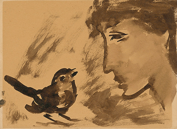 Ernest Špitz – Chlapec s vtáčikom 