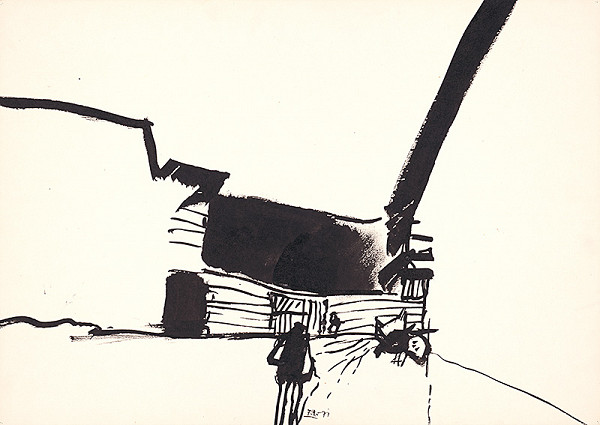 Ferdinand Hložník – Vo dvore 