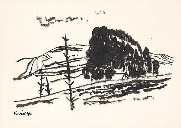 Fero Kráľ – Medvedzie II. Kresba z Oravy L. 