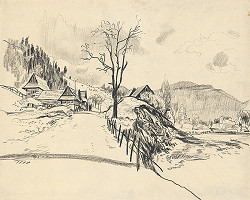 Václav Sivko – Krajina pod Zázrivou 