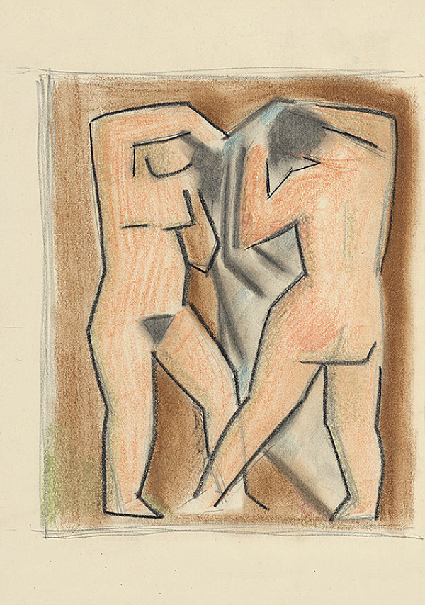 Mikuláš Galanda – Dve ženy po kúpeli 