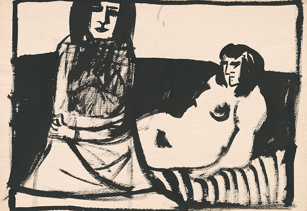 Vincent Hložník – Dve ženy 