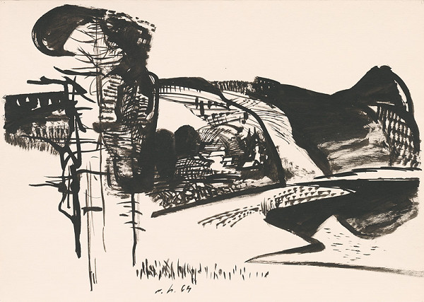 Vincent Hložník – Kresba z Oravy X. 