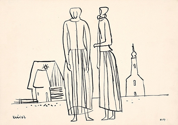 Fero Kráľ – Huty I. Kresba z Oravy III. 