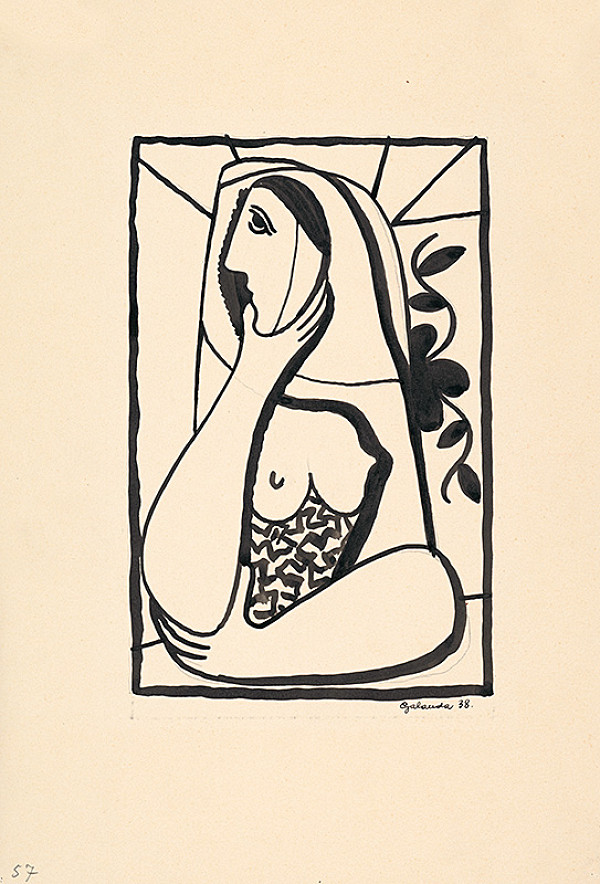 Mikuláš Galanda – V okne 