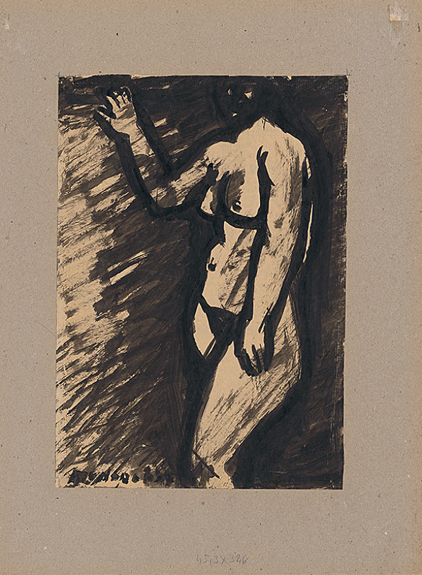 Ján Mudroch – Stojaci akt 