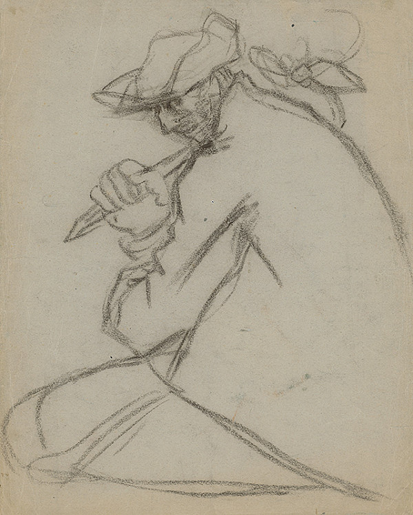 Arnold Peter Weisz-Kubínčan – Muž s palicou 