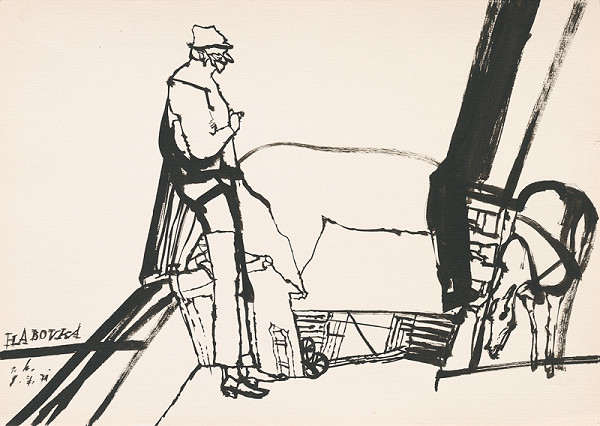 Vincent Hložník – Kresba z Oravy XXIX. 