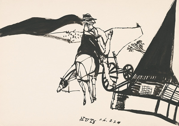 Vincent Hložník – Kresba z Oravy XXXVI. 