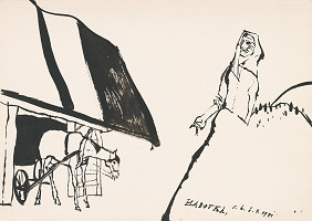 Vincent Hložník – Kresba z Oravy XXXVIII. 