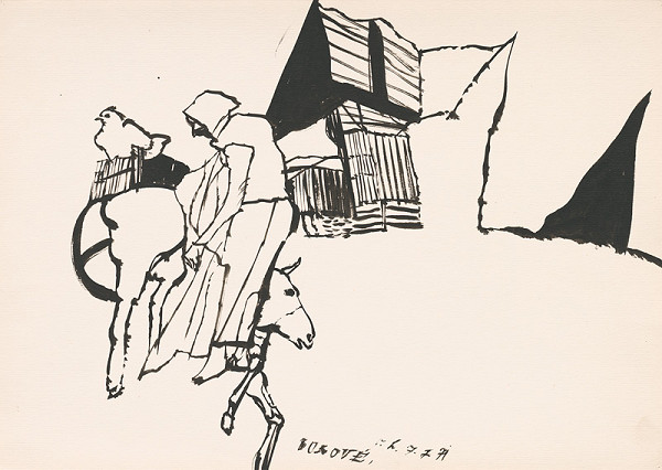 Vincent Hložník – Kresba z Oravy XXXIX.