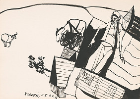 Vincent Hložník – Kresba z Oravy XL. 