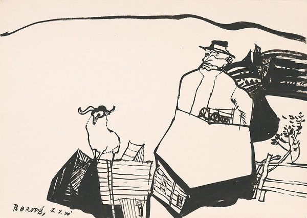 Vincent Hložník – Kresba z Oravy XLI. 