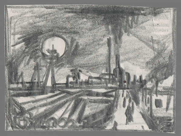 Viliam Chmel – Náčrt priemyselnej krajiny II. 