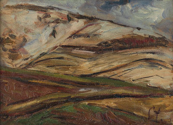 František Studený – Krajina v Tisovci 