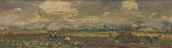 Július Nemčík – Na poli 