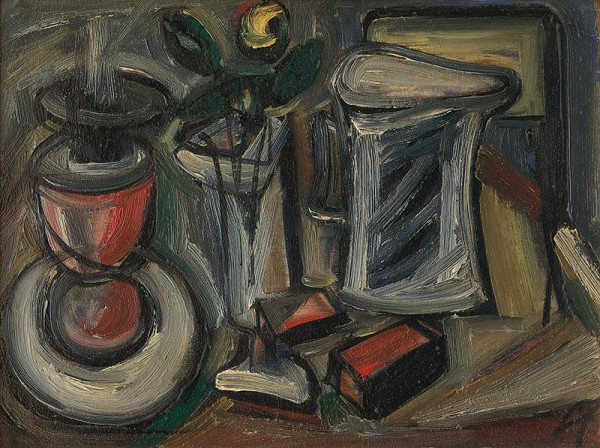 František Studený – Zátišie so zápalkami 