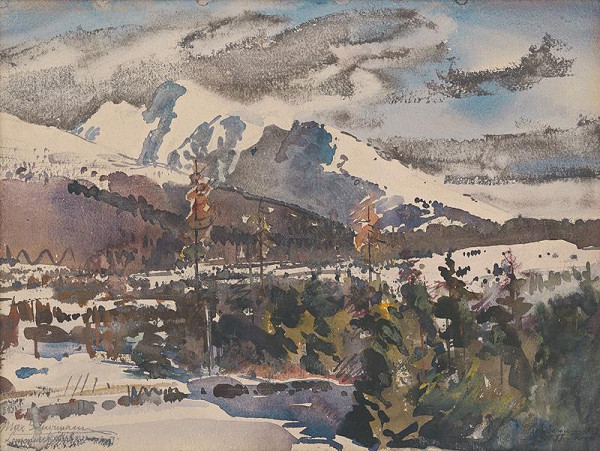 Maximilián Schurmann – Lomnický štít 