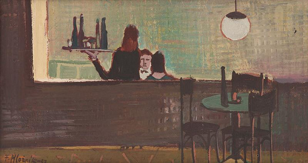 Ferdinand Hložník – V kaviarni