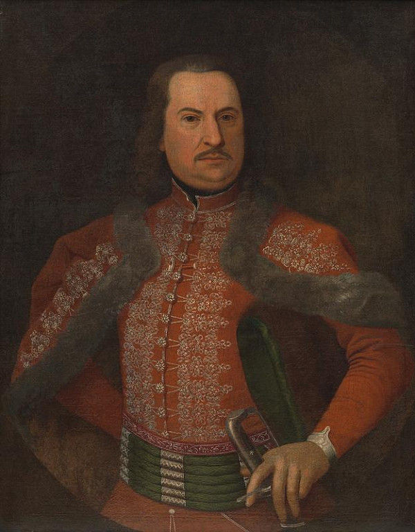 Slovenský maliar z 2. polovice 18. storočia – Portrét Jóba Zmeškala 