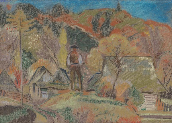 Arnold Peter Weisz-Kubínčan – Nad dedinou 