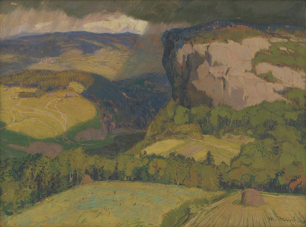 Martin Benka – Krajina s lomom 