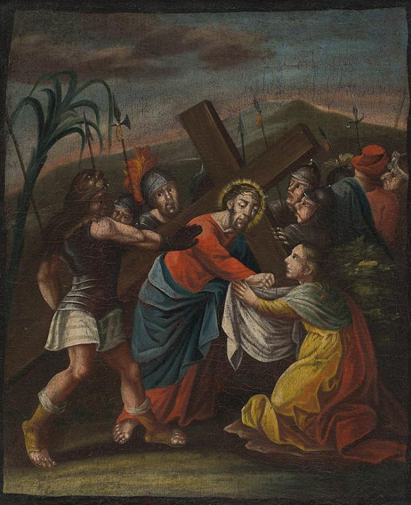 Neznámy autor – Sv. Veronika (6. zastavenie Krížovej cesty) 