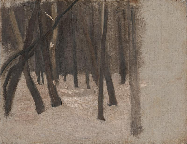 Ladislav Mednyánszky – Na okraji lesa 