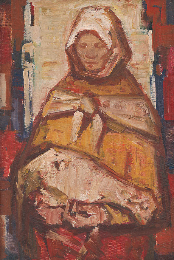 Mária Medvecká – Žena s barančekom 