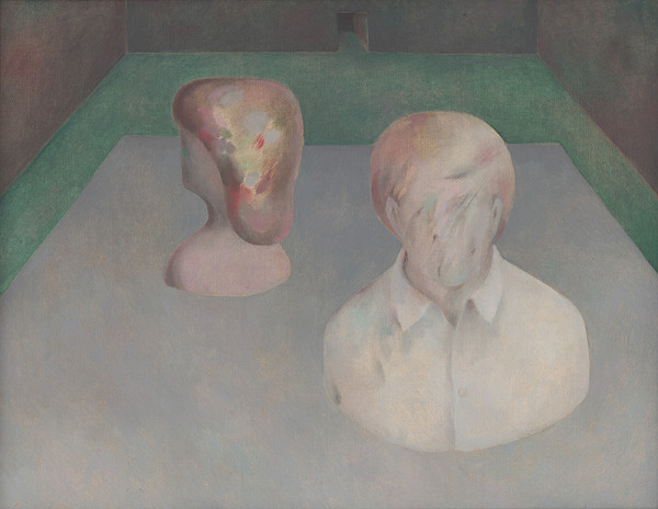 Milan Paštéka – Zátišie s hlavami 