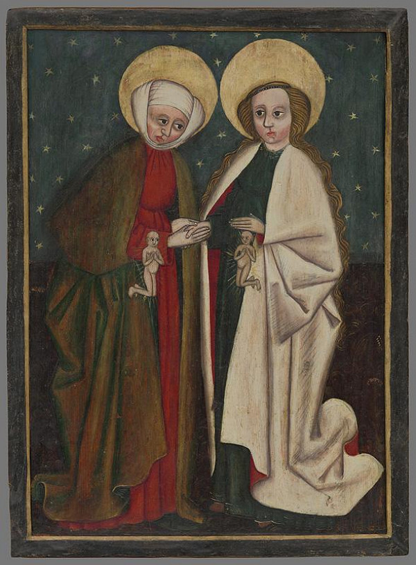 Slovenský maliar z 2. polovice 15. storočia – Navštívenie 