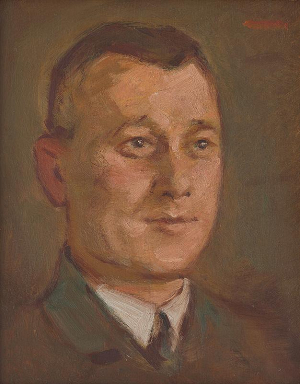 Milan Thomka Mitrovský – Portrét neznámeho muža 