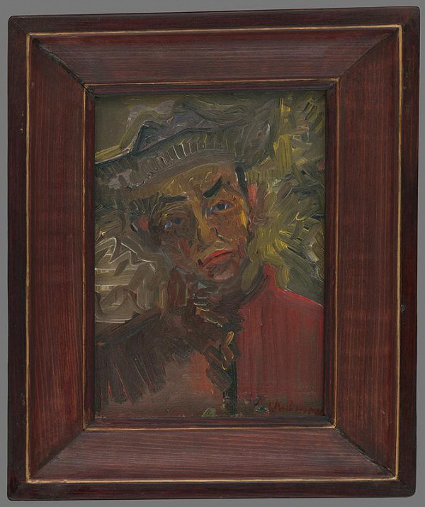 Arnold Peter Weisz-Kubínčan – Portrét muža-autoportrét 