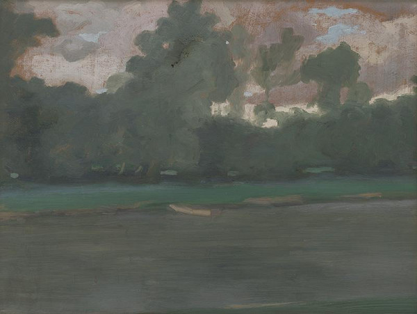 Alexander Kubínyi – Krajina s vodou 