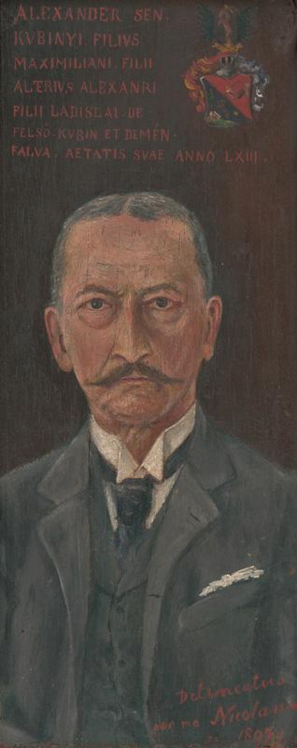Mikuláš Kubínyi – Portét Alexandra Kubínyiho 