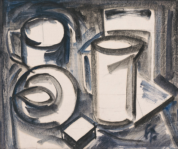 František Studený – Modré zátišie I. 