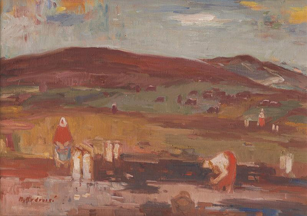 Mária Medvecká – Jeseň v poli 